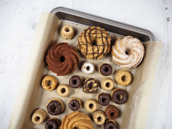 Lebkuchen-Mini-Gugelhupfe