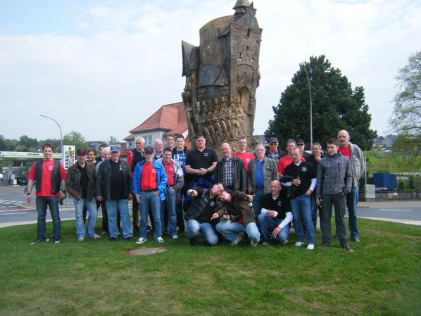 Mai-Schnatgang 2012 / Bronzeskulptur