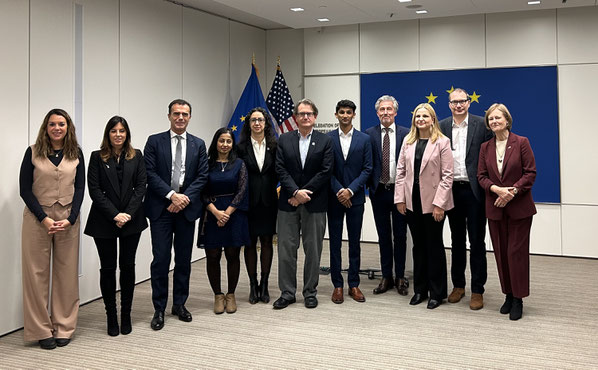 CAIDP and Encode Justice meets with Members of the IMCO Committee of the European Parliament, Washington DC, Nov. 2, 2023