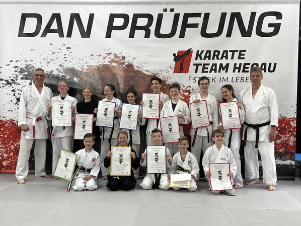 Erfolgreiche Dan Prüfung 30.04.2023