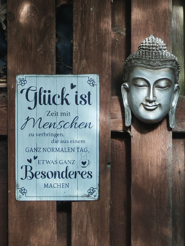 Innen wie Außen, Oben wie Unten, eine schöne Umbegung wirkt beruhigend und harmonisierend auf uns.