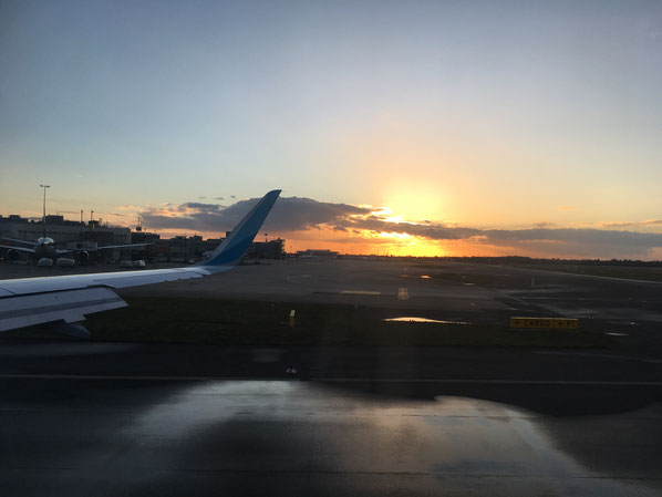 Runway view when landed.