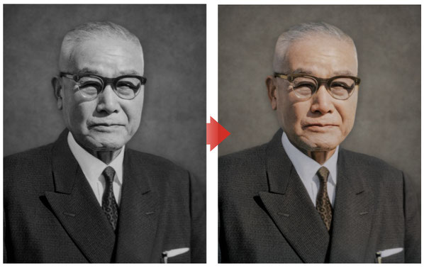 オプション色再現作業一例