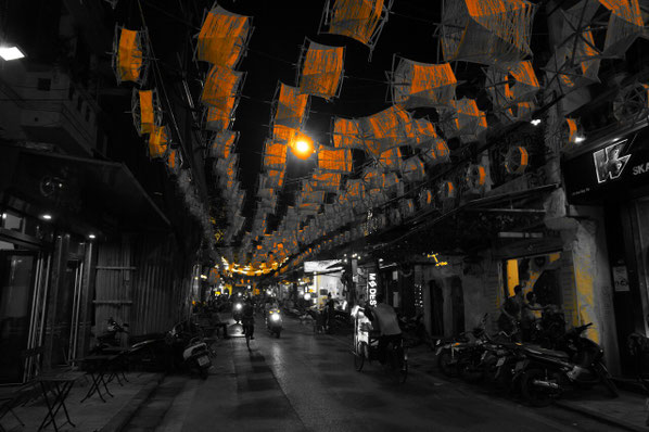 Le vieux Hanoi by night