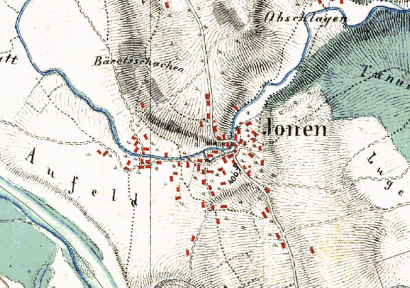 Historische Bannpläne Fricktal 1772-1783