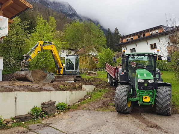 Ihr Spezialist für Erdbau und Transporte in Tirol