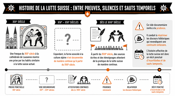 Histoire de la lutte suisse