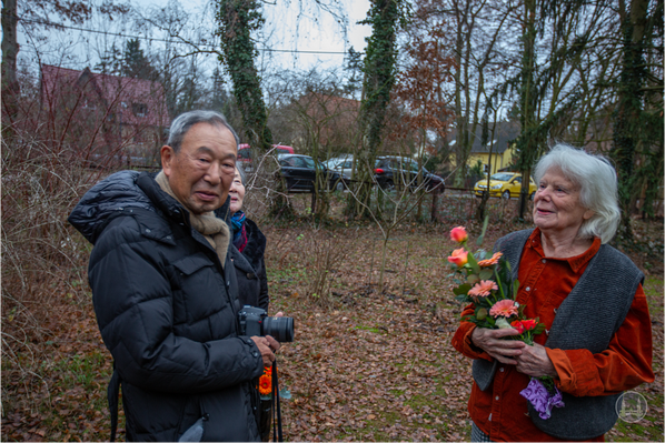 Bruno Taut, Blankenfelde-Mahlow. Professor Dr. Tanaka und Hanna Dippner.