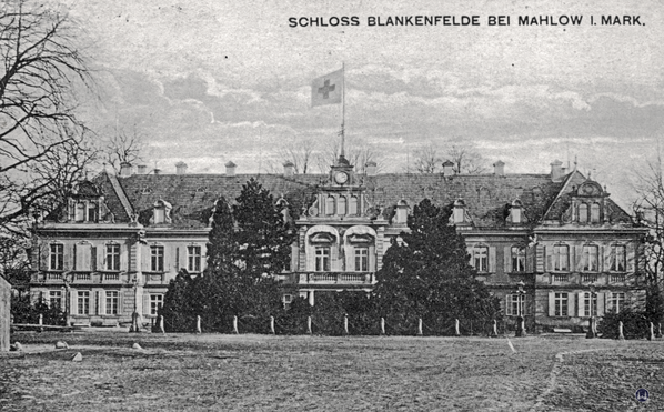 Das Schloss Blankenfelde.