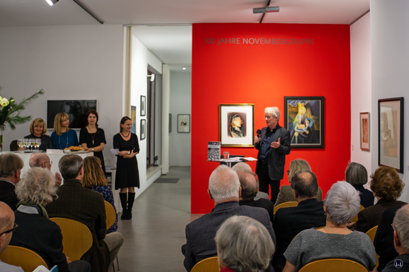 Bruno Taut. Präsentation in der Salongalerie Möwe. Vortrag Uli Hellweg.