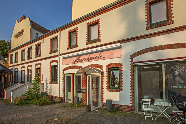 Alter Gutshof Freiberg, Alt-Mariendorf in Berlin. Die Stallgebäude.