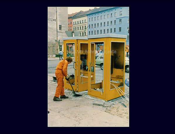 1. Mai 1987 - Bolle brennt Kreuzberg Berlin