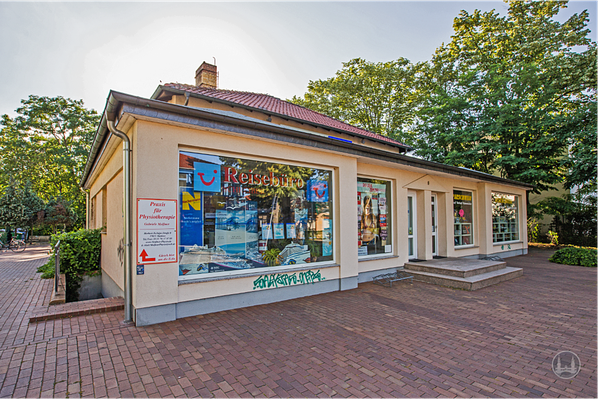 Die Gloria-Lichtspiele in Mahlow. Das Gebäude heute, Straßenansicht.