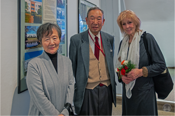 Bruno Taut, Blankenfelde-Mahlow. Professor Dr. Tanaka und Frau, Christiane Schily.