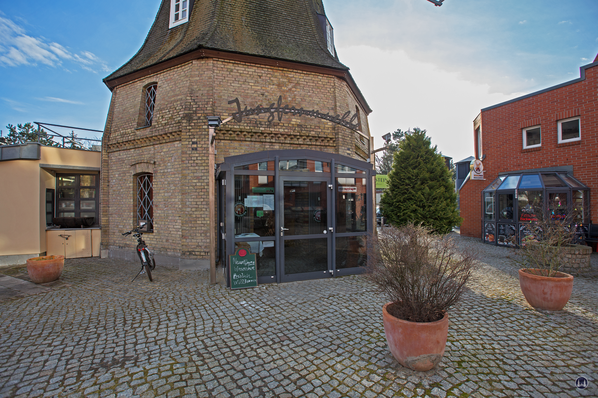 Jungfernmühle Berlin Neukölln Buckow schwäbisch Speisenmeisterei Wiesenstein Eingang