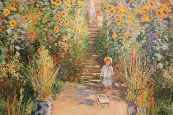 Garten von Giverney gemalt von Monet ©My own Travel