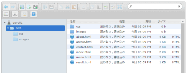 jdgFC2_06:リスト表示