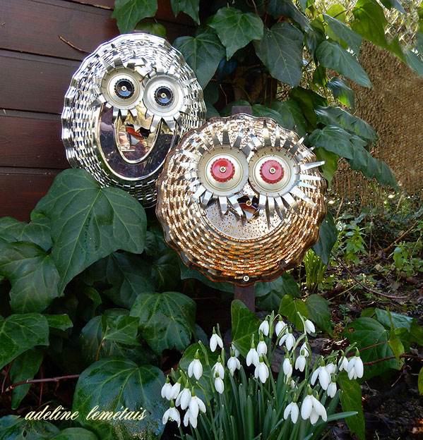 Chouettes recyclage