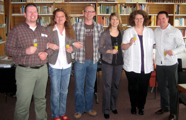 Hr. Kleist, Fr. Bartels, Hr. Kuhlmann, Fr. Micek, Fr. Kuhn und Hr. Rieder