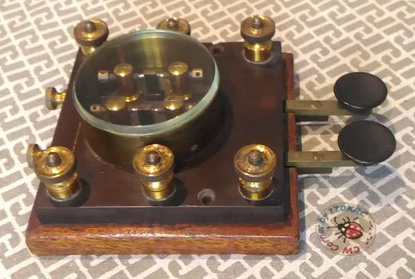 Submarine GPO key, used in the Franch submarine cable stations