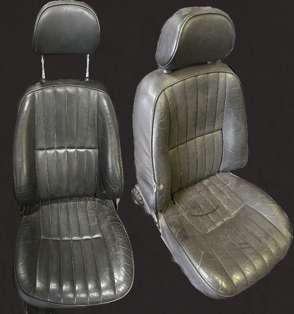 Old Spartan Leather Seats