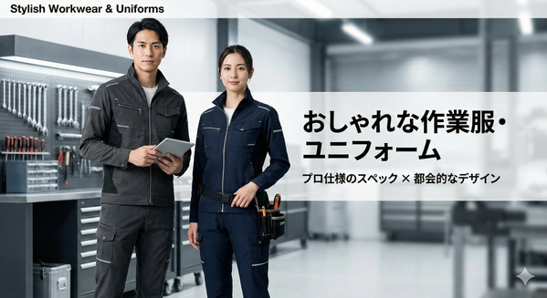 群馬県富岡市のおしゃれな作業服・ユニフォーム提案