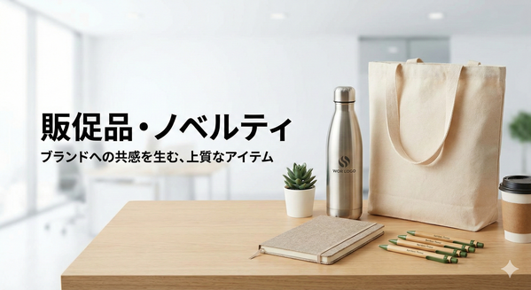 企業のブランド力を高める販促品・ノベルティ制作