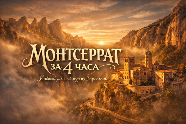 Монтсеррат за 4 часа - индивидуальный тур из Барселоны