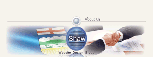 About Shaw Website Design Group header