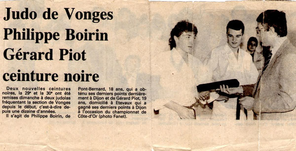 Remise CN à (Philippe BOIRIN et Gérald PIOT)