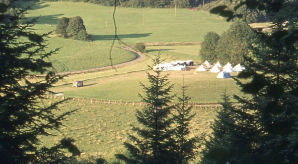 Unser Zeltlager in Glere/Frankreich in den siebziger Jahren