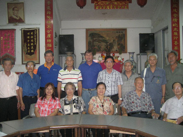 Mitglieder der kantonesisch-thailändischen Gesellschaft in Chiang Mai / Nordthailand