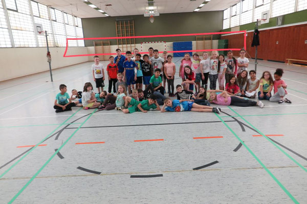 Die Klassen 3d und 3e