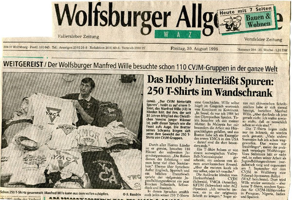 Die WAZ berichtete schon ausführlich über das Hobby von Manfred Wille