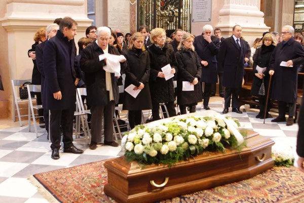 funerali di Marco Masini in Duomo