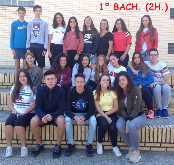 1º BACH. (2 H) 2018-2019
