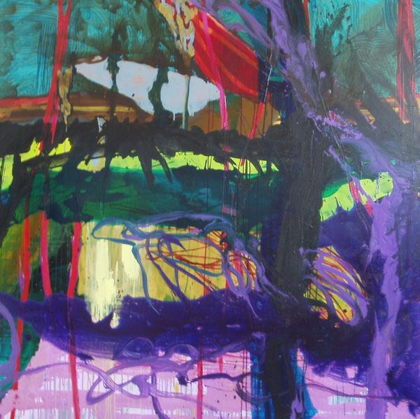 Marcel et Sidonie Landscape 160 x 160cm