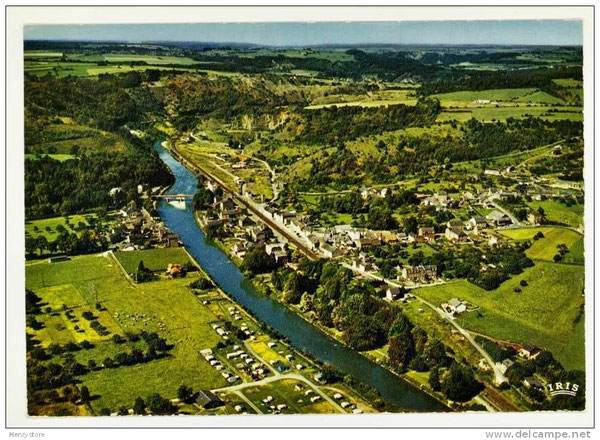 Comblain La Tour panorama années 1960