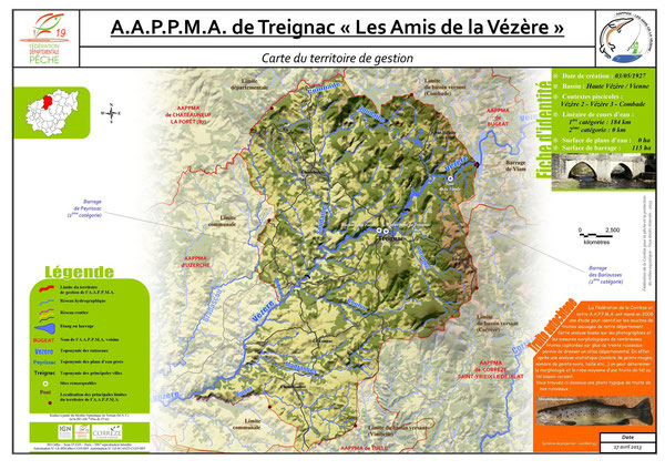 pêche truite treignac monédières