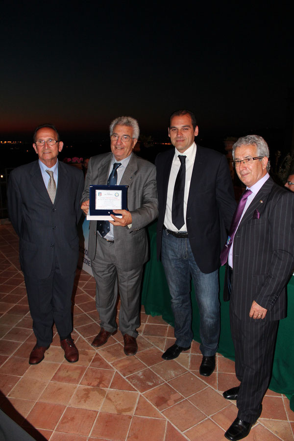 Pino Pavia, Pino Cascoschi, Massimo D'Aguanno e Biagio Girlando