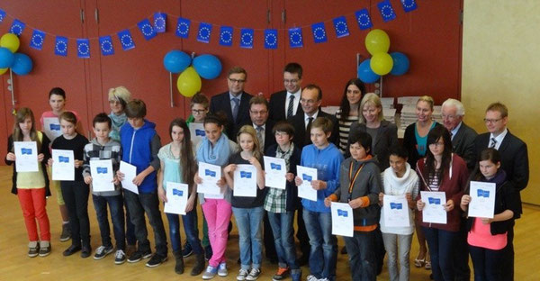 Die Preisträger auf Kreisebene