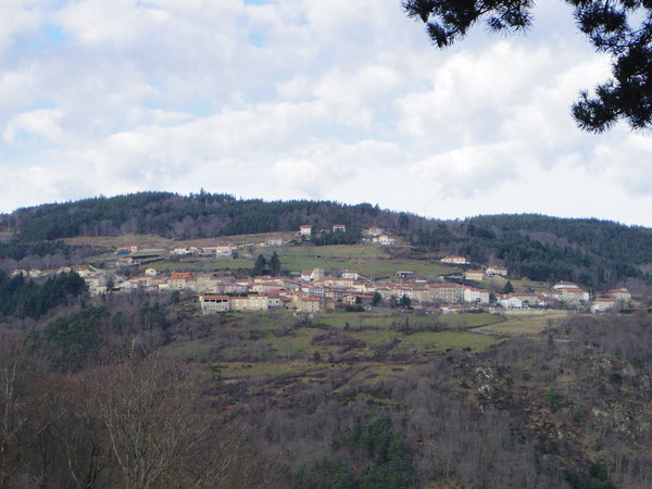 Vue générale du centre bourg