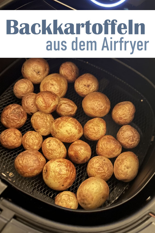 Backkartoffeln aus dem Airfryer, Einstellungen