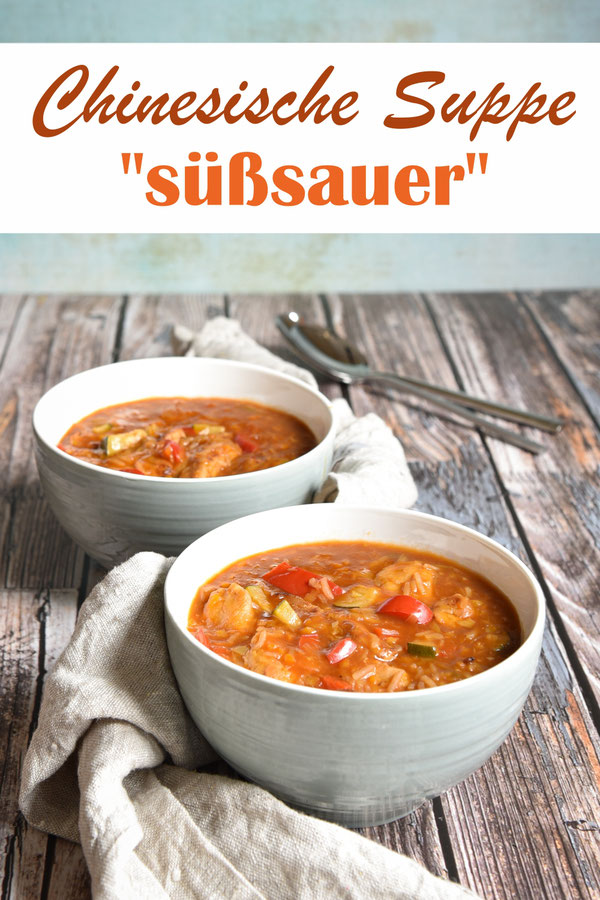 Süßsauer Suppe. Chinesisch. - mix dich glücklich (Thermomix-Rezepte)