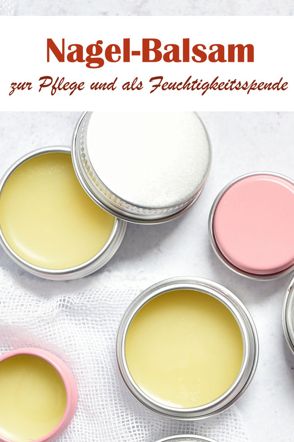 Nagel Balsam, zur Pflege und als Feuchtigkeitsspende, Thermomix, Öl, Wachs und Sheabutter, plus optional Zusätze, Geschenk aus dem Thermomix