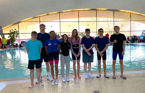 Das Schwimmteam des ATSC für die Landesjahrgangsmeisterschaften in Hannover. Foto: Kirsten Dietz