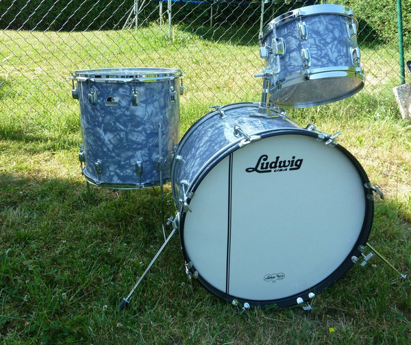 Ludwig Rocker rewrapped 22" 12" 16"