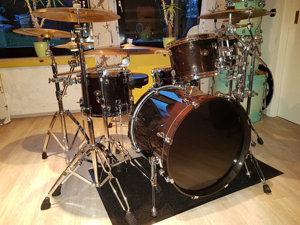 Tama Starclassic Birch in Black Cherry 22" 10" 12" 14"