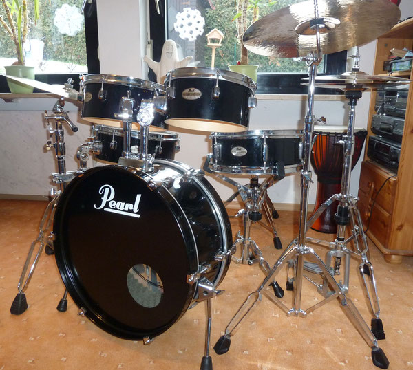 Pearl Rhythm Traveler in 22"10"12"14" & 13" Snare