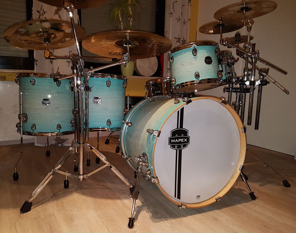 Mapex Armory 22"10"12"14"16" in Ultra Marine